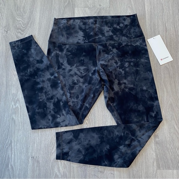 lululemon athletica Pants - Nwt Lululemon Align High Rise Pant 28" in Diamond Dye Pitch Grey Graphite 14